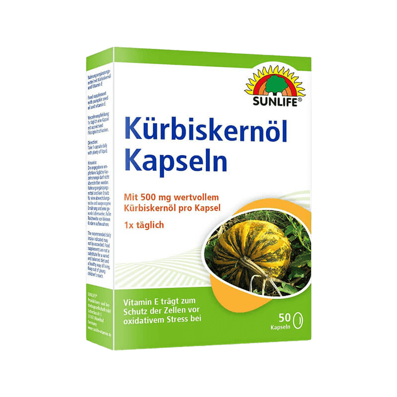 Sunlife тыквенные семечки + витамин е