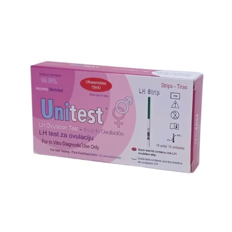 Unitest LH ovulation test strips