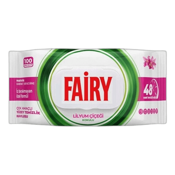 Fairy višenamenske vlažne maramice za čišćenje površina Ljiljan
