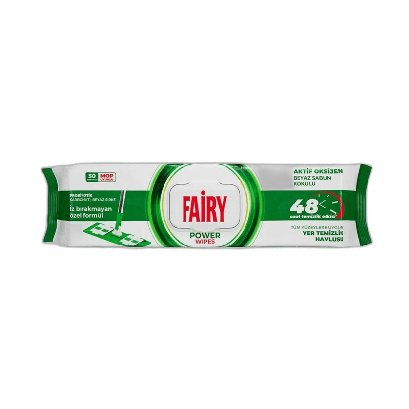 FAIRY Влажные салфетки для чистки полов POWER