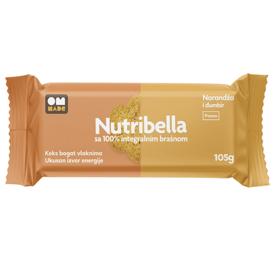 Nutribella orange and ginger biscuits