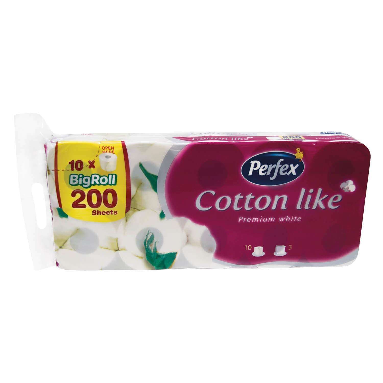 Perfex cotton comfort like 3 toaletni papir
